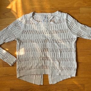 Flyaway back sweater - size medium
